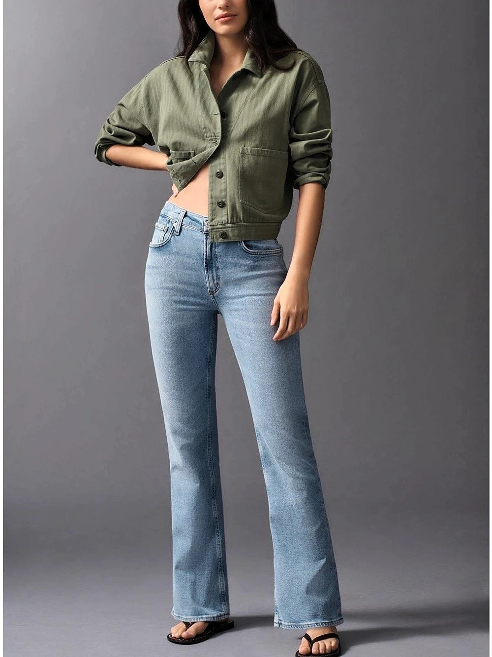 Citizens of Humanity Goldie Mid-Rise Kick-Flare Jeans